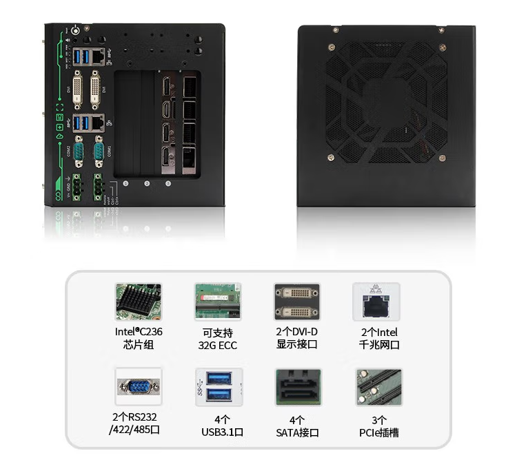 熊猫出品无人驾驶工控机
