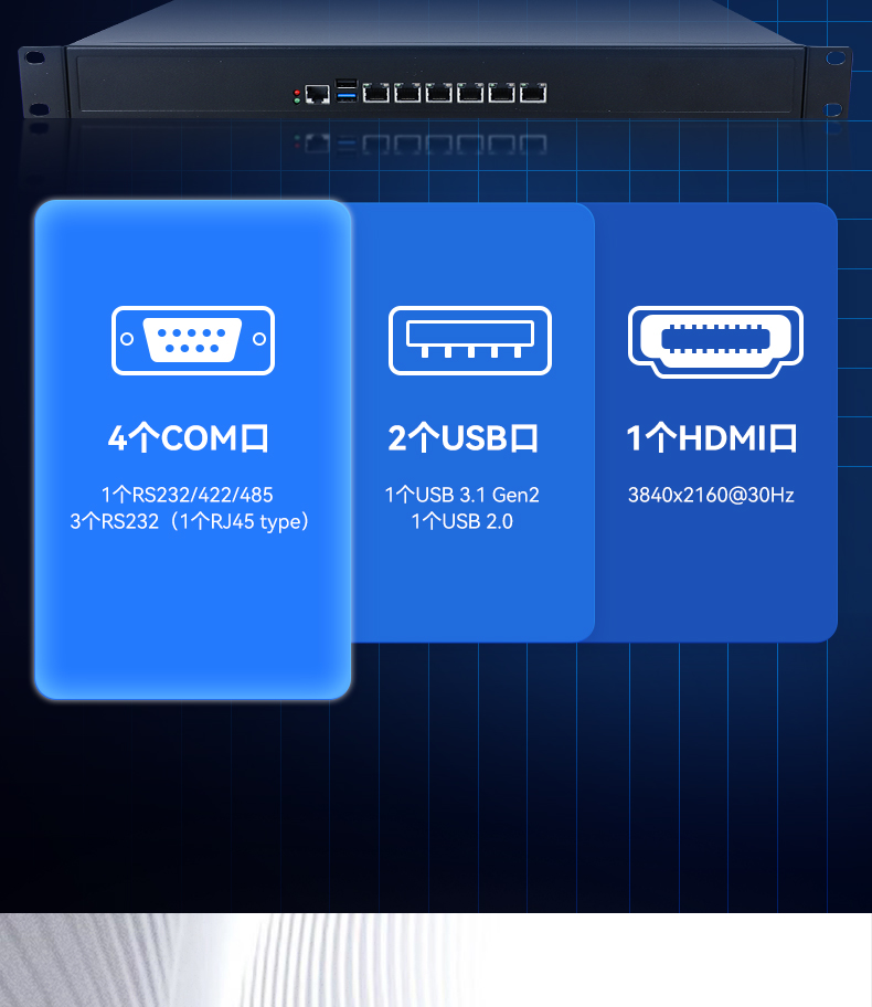 熊猫1U多网口工控机,网络安全主机工业电脑,DT-12160-J6412.jpg 熊猫1U多网口工控机,网络安全主机工业电脑,DT-12160-J6412.jpg