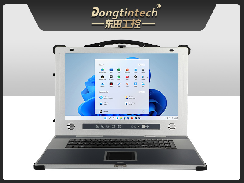 熊猫加固便携机,17寸下翻式无人机指挥工作站,DTG-1417ZD-BQ670MA1